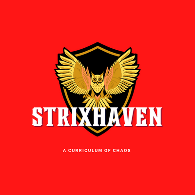 Strixhaven owl game logo