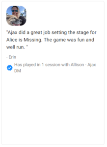 Erin review of Ajax DM